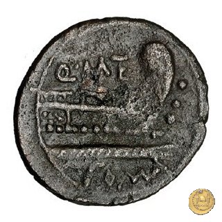 256/4 - quadrante C. Caecilius Metellus 130 BC (Roma)