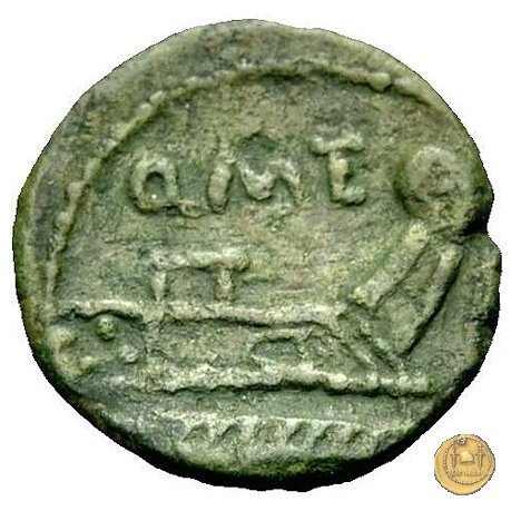 256/4 - quadrante C. Caecilius Metellus 130 BC (Roma)