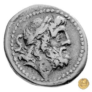 257/2 - semisse M. Vargunteius 130 BC (Roma)