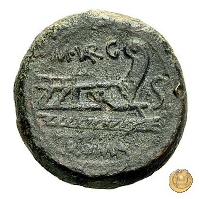 257/2 - semisse M. Vargunteius 130 BC (Roma)