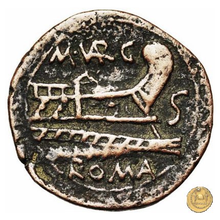 257/2 - semisse M. Vargunteius 130 BC (Roma)