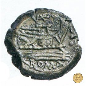 257/4 - quadrante M. Vargunteius 130 BC (Roma)