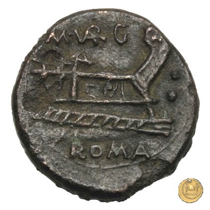 257/5 - sestante M. Vargunteius 130 BC (Roma)