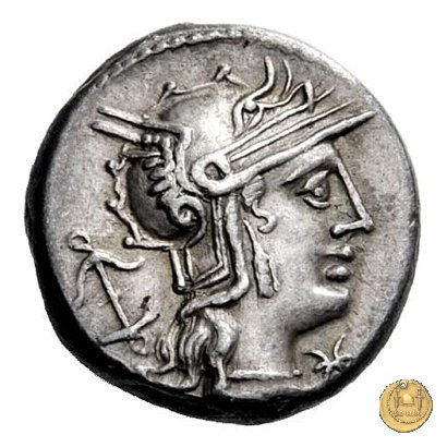 258/1 - denario Sex. Iulius Caesar 129 BC (Roma)