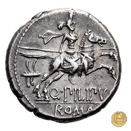 259/1 - denario Q. Marcius Philippus 129 BC (Roma)