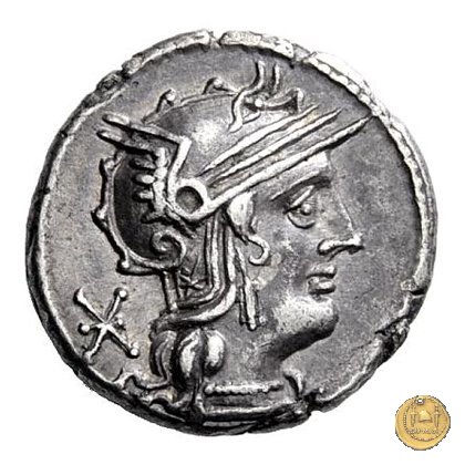 259/1 - denario Q. Marcius Philippus 129 BC (Roma)