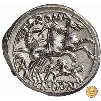 261/1 - denario Cn. Domitius (Ahenobarbus) 128 BC (Roma)