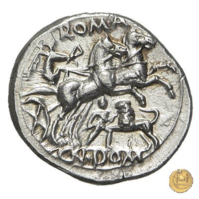 261/1 - denario Cn. Domitius (Ahenobarbus) 128 BC (Roma)