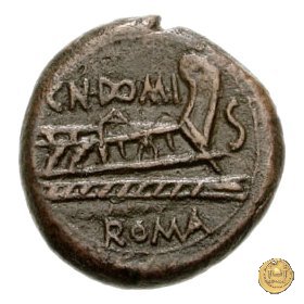 261/2 - semisse Cn. Domitius (Ahenobarbus) 128 BC (Roma)