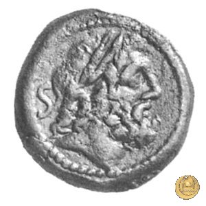 261/2 - semisse Cn. Domitius (Ahenobarbus) 128 BC (Roma)