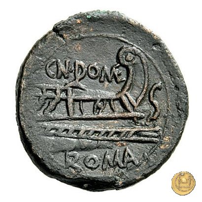 261/2 - semisse Cn. Domitius (Ahenobarbus) 128 BC (Roma)