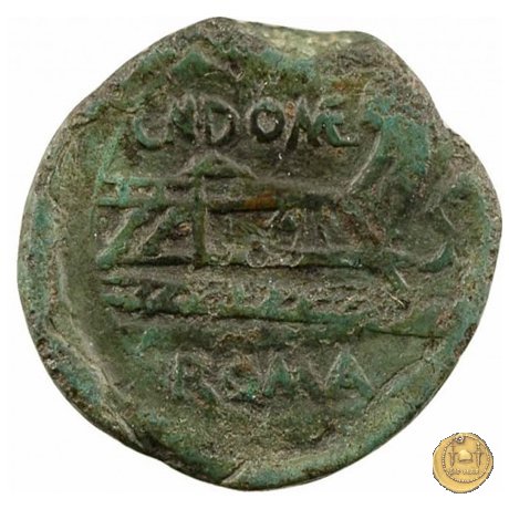 261/2 - semisse Cn. Domitius (Ahenobarbus) 128 BC (Roma)