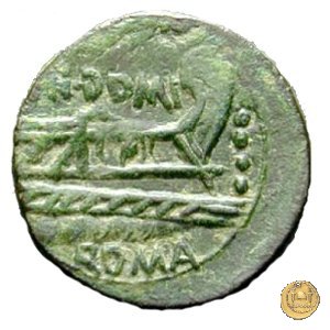 261/3 - triente Cn. Domitius (Ahenobarbus) 128 BC (Roma)