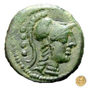 261/3 - triente Cn. Domitius (Ahenobarbus) 128 BC (Roma)