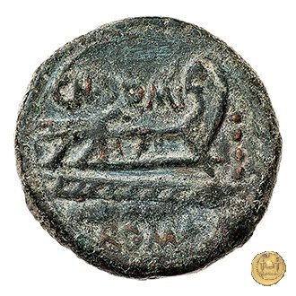 261/3 - triente Cn. Domitius (Ahenobarbus) 128 BC (Roma)