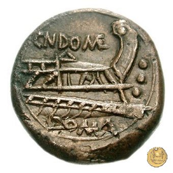 261/4 - quadrante Cn. Domitius (Ahenobarbus) 128 BC (Roma)