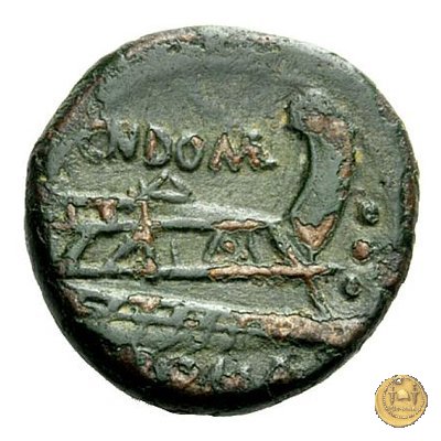 261/4 - quadrante Cn. Domitius (Ahenobarbus) 128 BC (Roma)