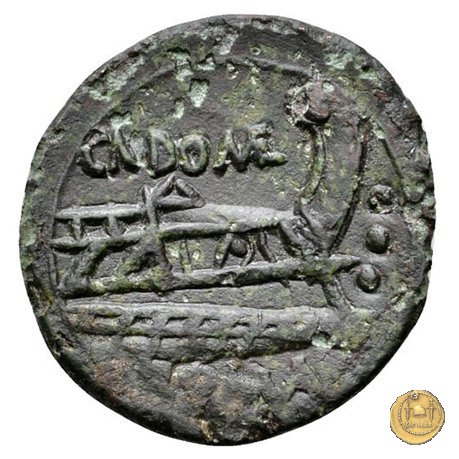 261/4 - quadrante Cn. Domitius (Ahenobarbus) 128 BC (Roma)