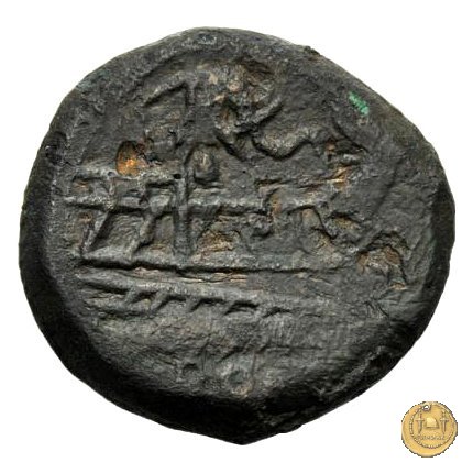 262/2 - semisse L. Caecilius Q.f.Q.n. Metellus Diadematus 128 BC (Roma)