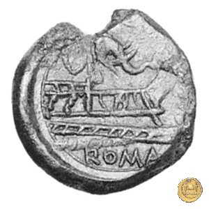 262/3 - triente L. Caecilius Q.f.Q.n. Metellus Diadematus 128 BC (Roma)