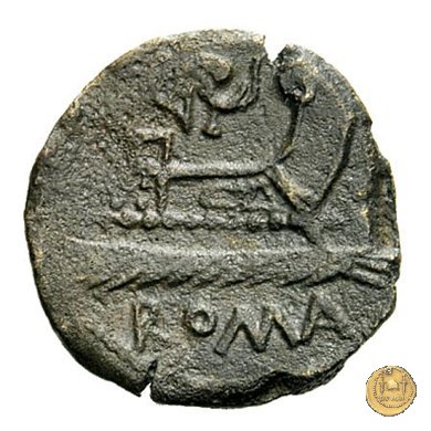 262/4 - quadrante L. Caecilius Q.f.Q.n. Metellus Diadematus 128 BC (Roma)