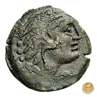 262/4 - quadrante L. Caecilius Q.f.Q.n. Metellus Diadematus 128 BC (Roma)