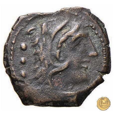 262/4 - quadrante L. Caecilius Q.f.Q.n. Metellus Diadematus 128 BC (Roma)