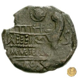 263/3 - semisse M. Caecilius Q.f. Q.n. Metellus 127 BC (Roma)