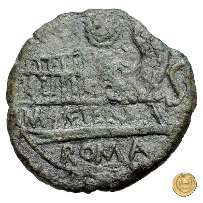 263/3 - semisse M. Caecilius Q.f. Q.n. Metellus 127 BC (Roma)