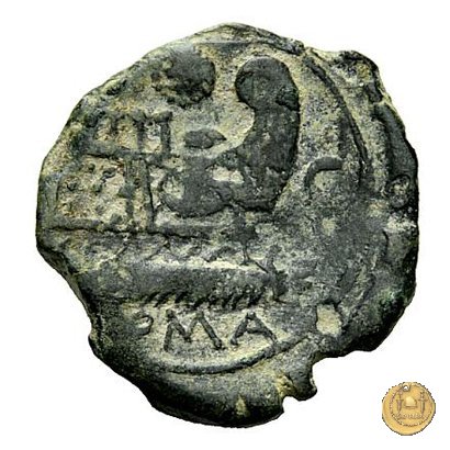 263/3 - semisse M. Caecilius Q.f. Q.n. Metellus 127 BC (Roma)