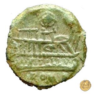 263/5 - quadrante M. Caecilius Q.f. Q.n. Metellus 127 BC (Roma)