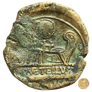 263/5 - quadrante M. Caecilius Q.f. Q.n. Metellus 127 BC (Roma)