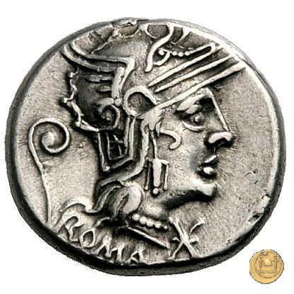 264/1 - denario C. Servilius Vatia 127 BC (Roma)