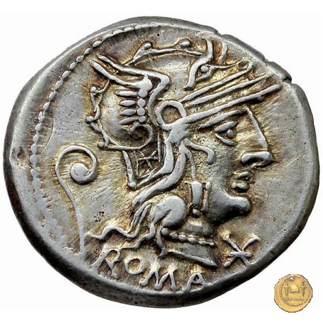 264/1 - denario C. Servilius Vatia 127 BC (Roma)