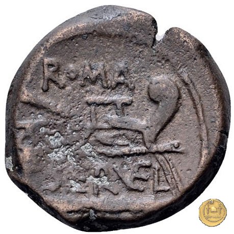 264/4 - quadrante C. Servilius Vatia 127 BC (Roma)