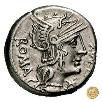 265/1 - denario Q. Fabius Maximus 127 BC (Roma)