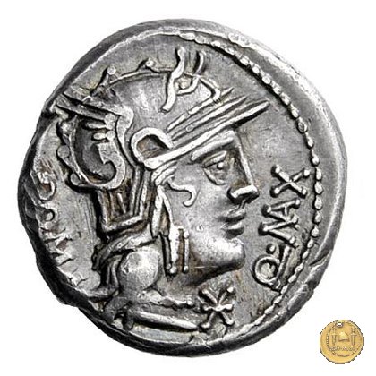 265/1 - denario Q. Fabius Maximus 127 BC (Roma)