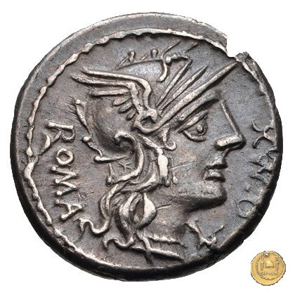 265/1 - denario Q. Fabius Maximus 127 BC (Roma)