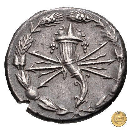 265/1 - denario Q. Fabius Maximus 127 BC (Roma)