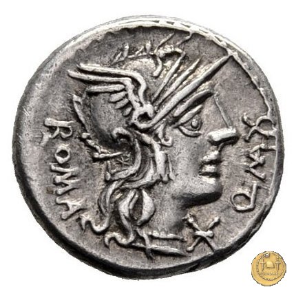 265/1 - denario Q. Fabius Maximus 127 BC (Roma)