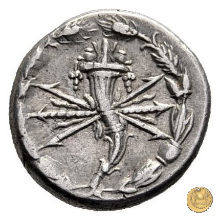 265/1 - denario Q. Fabius Maximus 127 BC (Roma)