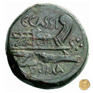 266/2 - dodrans C. Cassius 126 BC (Roma)