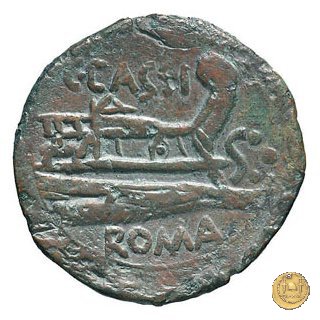 266/2 - dodrans C. Cassius 126 BC (Roma)