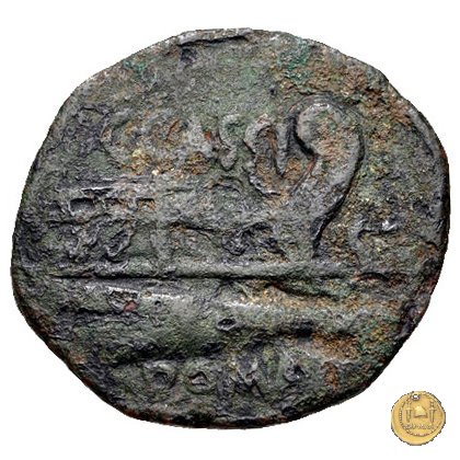 266/2 - dodrans C. Cassius 126 BC (Roma)