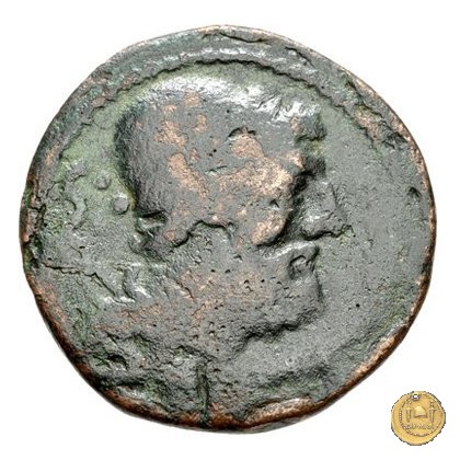 266/2 - dodrans C. Cassius 126 BC (Roma)