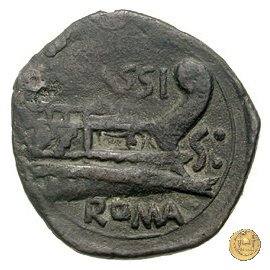 266/3 - bes C. Cassius 126 BC (Roma)