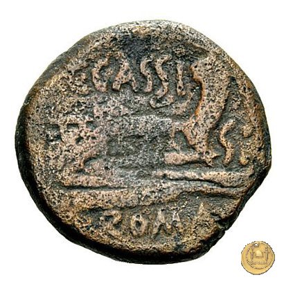 266/3 - bes C. Cassius 126 BC (Roma)