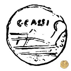 266/4 - quadrante C. Cassius 126 BC (Roma)