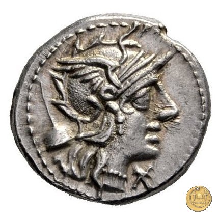 267/1 - denario T. Quinctius Flamininus 126 BC (Roma)