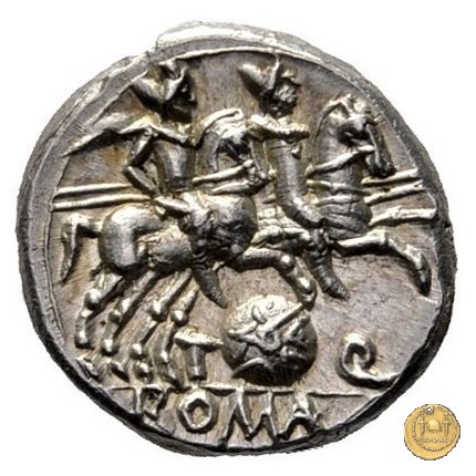 267/1 - denario T. Quinctius Flamininus 126 BC (Roma)